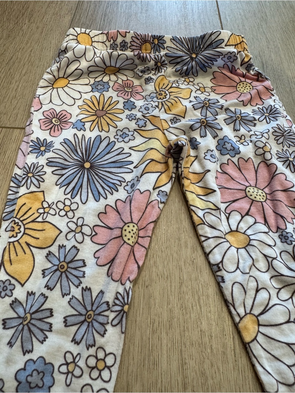 POSH PEANUT 2 piece bamboo pjs; floral pjs; toddler pjs - Picture 6 of 6